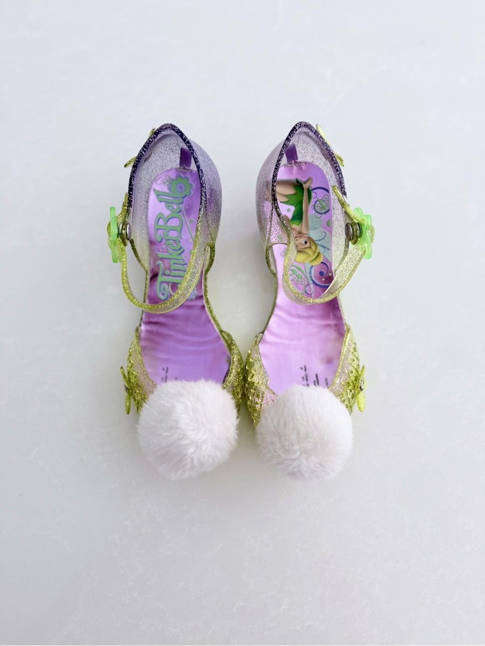 Disney Tinker Bell Light Up Dress Up Shoes |Size 11/12 ~ Fairy